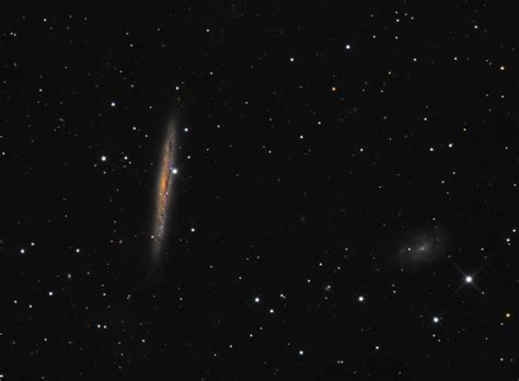 Ngc4517 Spiral Galaxy Astrodoc Astrophotography By Ron Brecher