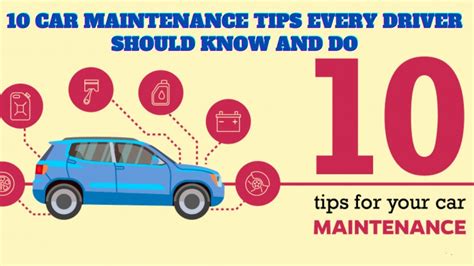 10 Car Maintenance Tips Every Driver Should Know And Do Youtube