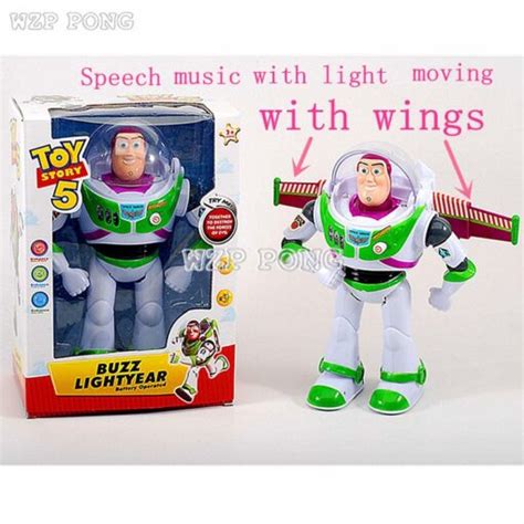 Pong Toy Story 5 Anime Buzz Lightyear Lights Voices Botite