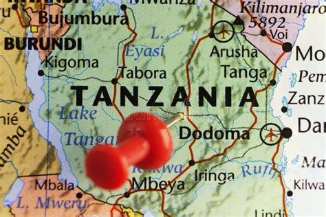 Dodoma Capital City Of Tanzania Stock Photo Image Of Plan Atlas