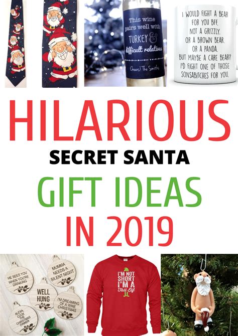 Best Funny Secret Santa Ts Ideas Funny Secret Santa Ts Santa My