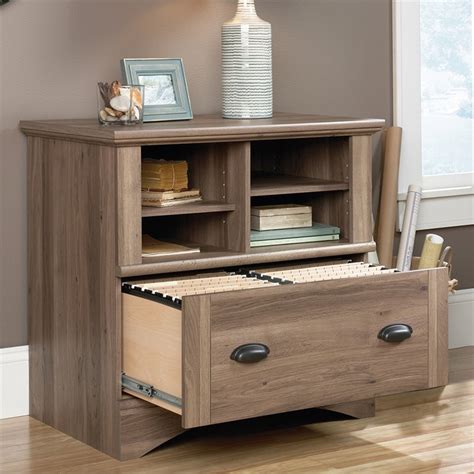 Order by 6 pm for same day shipping. (Set of 2) 1 Drawer Lateral File Cabinet in Salt Oak ...