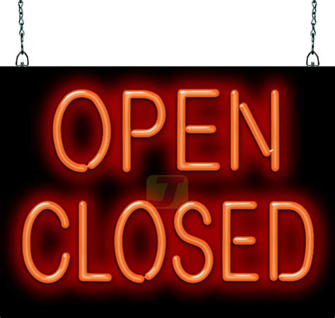 Open-Closed Neon Sign | OG-20-05 | Jantec Neon