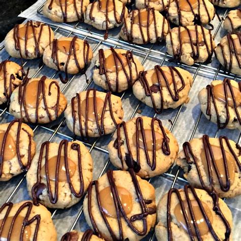 Peanut Butter Toffee Turtle Cookies Recipe Butter Toffee Sweet