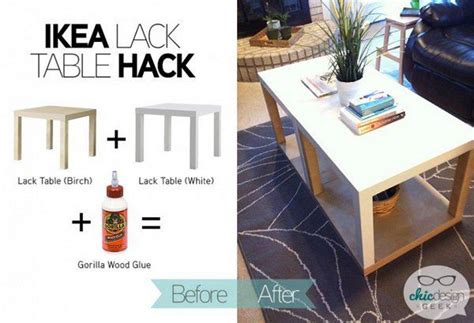 Ikea Table Hack With More Storage You Can Easily Turn Two Simple Ikea