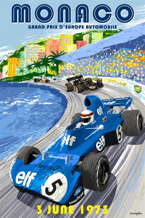 Pin By Michael Crampton On Illustrations And Posters Grand Prix
