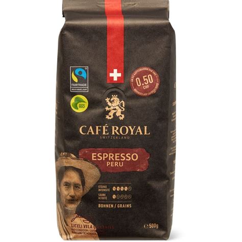 Kaufen Café Royal Peru · Bohnenkaffee · Espresso • Migros