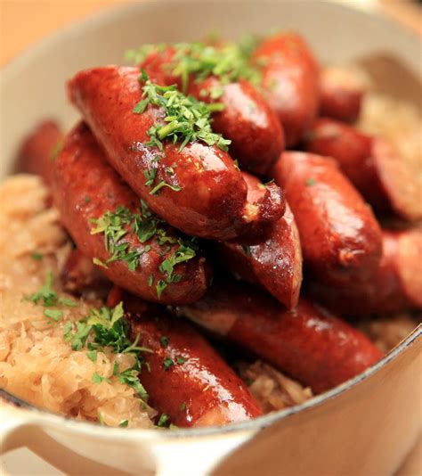 Recipes to make Slovenian smoked sausage the center of a dish ...