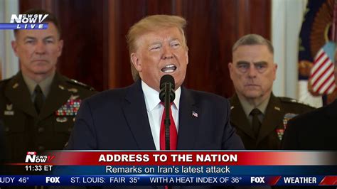 President ram nath kovind independence day eve speech: Donald Trump Addresses The Nation: 'Iran Appears To Be ...