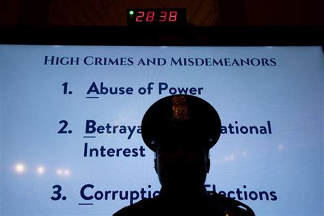 Impeachment, in common law, a proceeding instituted against a public official by a legislative body. Opinion | Trump's Legacy Is Being Written Right Now - The ...