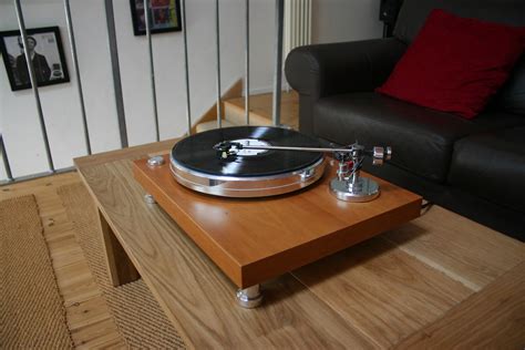 Acoustic Solid Classic Wood Turntable With A Solid Wood Flickr