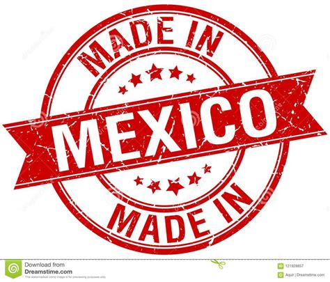 Made In Mexico Stamp Stock Vector Illustration Of Badge 121928857