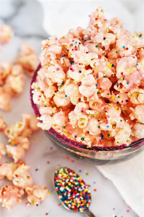 How To Make Pink Popcorn The Three Snackateers