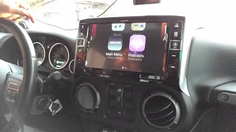 Carplay brings ios to the car. 2013 Jeep Wrangler Alpine 9" In-Dash Radio w/Apple CarPlay ...