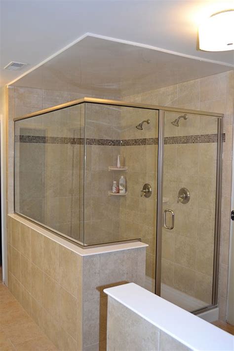 Faucet manufactures sell diverter valves and in our case we have a 6 way valve. Huge shower with 2 shower heads. Yes please! Tons of ...