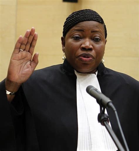Fatou Bensouda Fatou Bensouda Is Not Only The First Female Chief