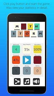 Download ram & game booster by augustro pro apk terbaru 2021. Math Storm - Puzzle Game pour Android-Télécharger gratuitement