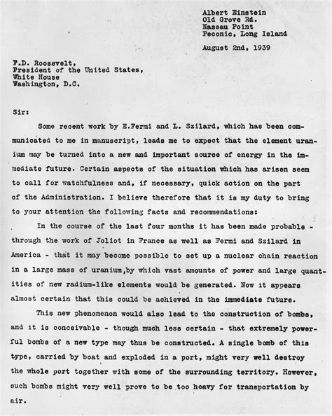 Bookmark file pdf answers to kcpe. The Lesson of Einstein's Warning to FDR on Nuclear Weapons ...