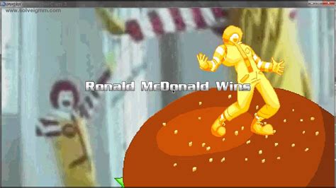 Golden Ronald Mcdonald For Mugen 10 Youtube