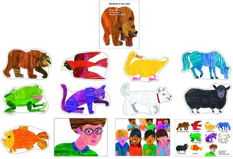 Brown Bear Brown Bear What Do You See™ Bulletin Board Set Brown