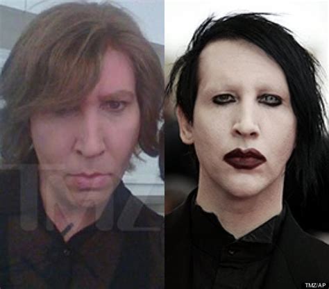 Here are the 9 pictures of famous singer marilyn manson without makeup. Marilyn Manson without makeup : pics