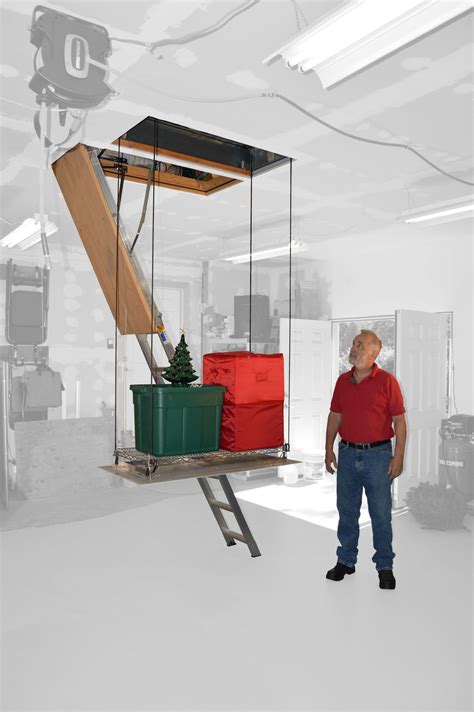 Attic Elevators 3 Things To Consider Spacelift Products Garage