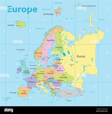 Patatas Melodioso Ladr N Mapa Pol Tico De Europa Con Nombres Perpetuo Valle El Aparato