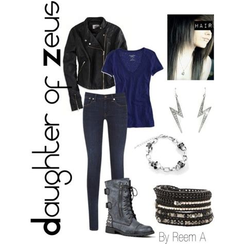 Daughter Of Zeus Casual Outfit Cabin 1 Percy Jackson