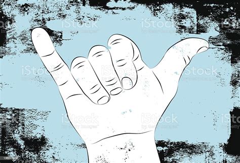 Hang Loose Hand Sign Stock Illustration Download Image Now Istock