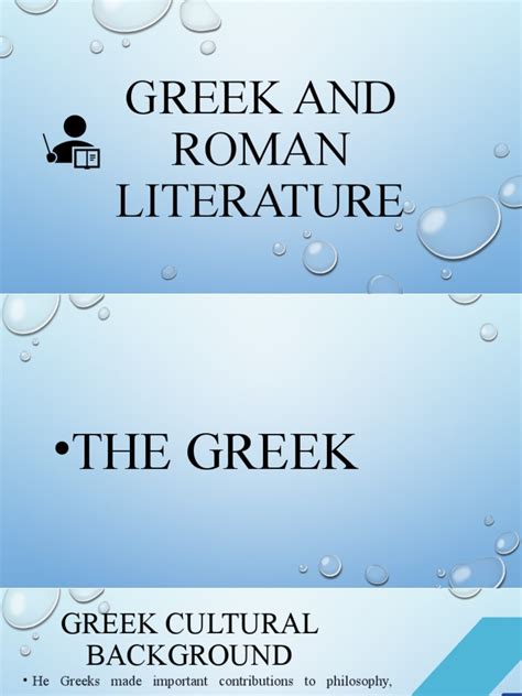 Greek And Roman Literature Pdf Ancient Greece Roman Mythology