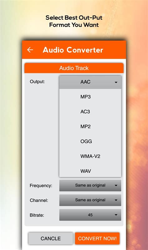 All Audio Converter Mp3 Aac Wav M4a Aac Apk 30 For Android