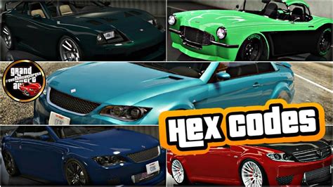 List Of Gta 5 Online Modded Crew Colors With Hex Codes 9 Sub