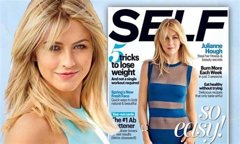 Julianne Hough Shows Off Taut Tummy In Self Magazine Daily Mail Online