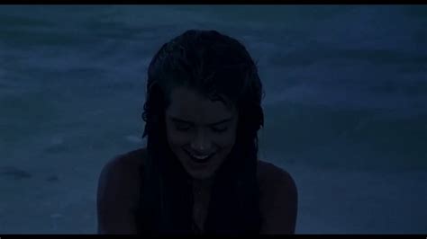 The Blue Lagoon Brooke Shields Emmeline Swims In The Moonlight Youtube