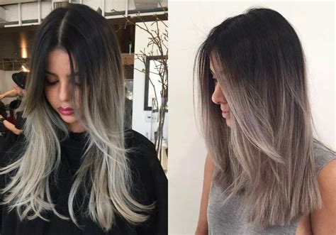 75 ombre hair color for grey silver koees blog. Magnifying Ombre Grey Hair Colors | Pretty-Hairstyles.com