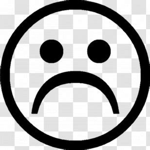 Smiley Emoticon Face Black And White Clip Art Head Sad Emoji