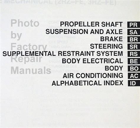 1999 Toyota Tacoma Factory Service Repair Manual Set Original Factory