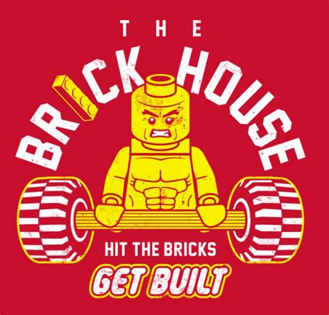 Minifig Bodybuilder T Shirt At Tee Fury Today Brickset