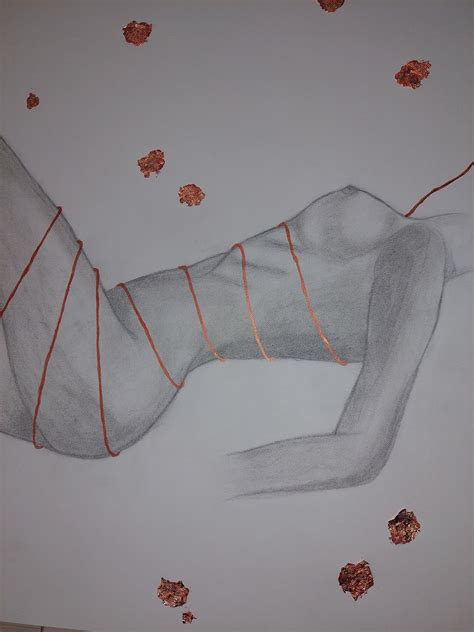 Dibujo Mujer Desnuda Sobre Papel Tama O Acr Lico Etsy M Xico