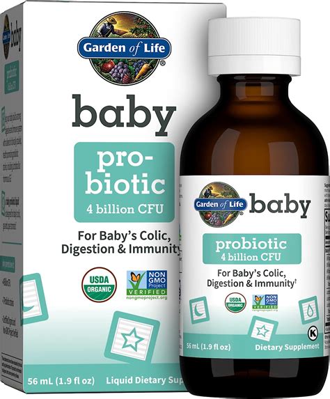 Garden Of Life Baby Probiotics 4 Billion Cfu Organic Liquid Probiotic