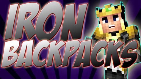There are several different kinds of packs which enables enhanced inventory options. Iron Backpacks Minecraft Mod 1.7.10 - YouTube