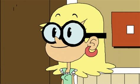 Leni Loud With Lisas Glasses By Ilovemeggriffin06 On