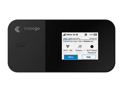 Mobile Phones Internet Inseego MiFi X PRO 5G Black Hotspot Router