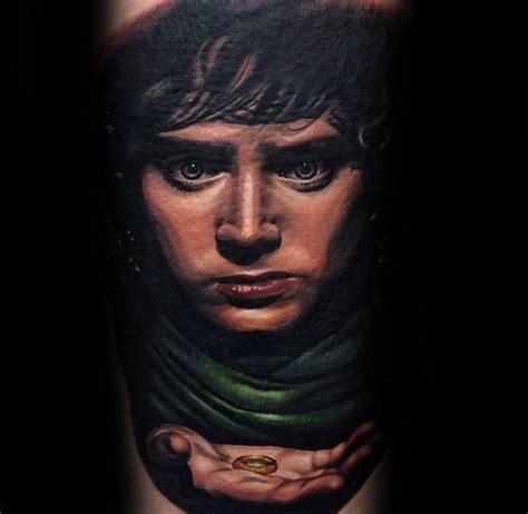 50 Lord Of The Rings Tattoo Designs For Men Tolkien Ink
