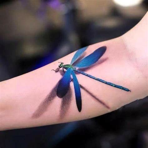 37 Amazing Latest 3d Tattoos For Women Style Dragonfly Tattoo Design