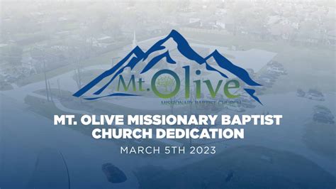mt olive missionary baptist church dedication baytown texas on vimeo