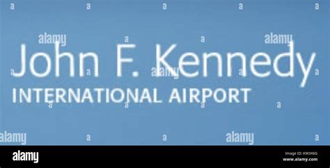 Jfk Airport Logo Stock Photo Alamy