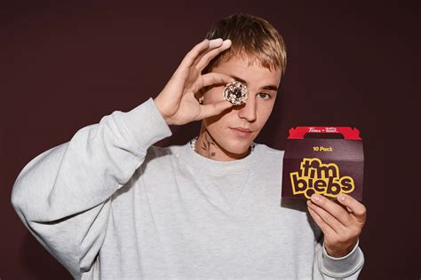 Justin Bieber Partners With Tim Hortons On Doughnuts And Merch