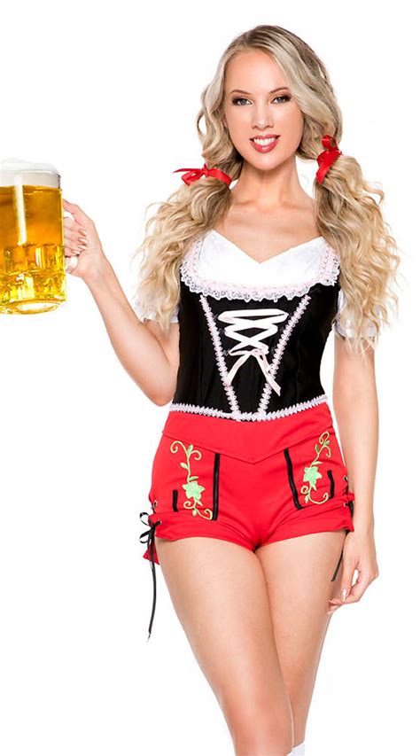 oktoberfest hottie costume sexy beer girl costume