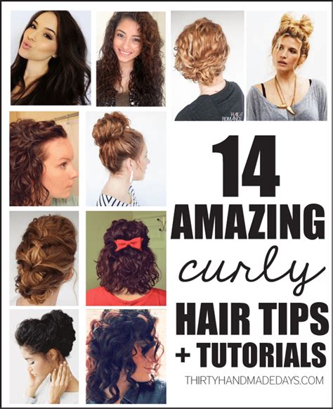 14 Amazing Curly Hair Tips Tutorials